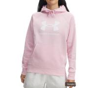 Under Armour UA Rival Fleece Big Logo HD Felpe con cappuccio S Rosa