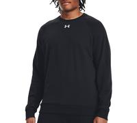 Under Armour Rival Crew Felpa Uomini-Nero in nero, Taglia: XXL