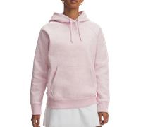 Felpa con cappuccio Under Armour Rival Fleece da donna Prime Rosa Light Heather / Prime Rosa L