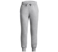 Under Armour Pantaloni da allenamento Rival Fleece Ragazze Grigio/Bianco YXS (122-127 cm)
