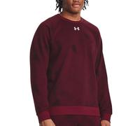 Under Armour UA Rival Fleece Printed Crew-MRN Felpe M Rosso scuro
