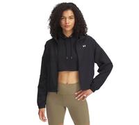 Under Armour UA Rival - Giacca in Tessuto, Taglia M, Colore: Nero/Bianco, Nero/Bianco, S