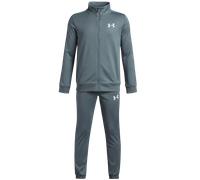 Tuta Under Armour Rival Knit da ragazzo Jasper Blu / Jasper Blu / Bianco YLG (149 - 160 cm)
