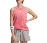 Under Armour UA Rival Muscle Tank Canotte e Top L Rosa