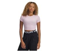 Under Armour UA Rival Rib Baby Tee-Pnk Donna Maglietta Rosa S