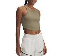 Under Armour UA Rival Rib Tank Canotte e Top M Verde