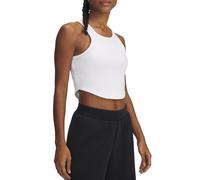 Under Armour Rival Rib Sleeveless Top Bianco XS Donna
