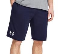 Under Armour Rival Terry Shorts Pantaloncini, (410) Midnight Navy / / Onyx White, S Uomo