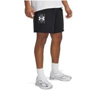 Under Armour Rival Terry Logo 8´´ Shorts Nero M Uomo