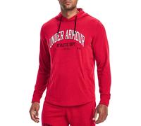 Under Armour UA Rival Try Athlc Dept HD-RED Felpe con cappuccio XL Rosso