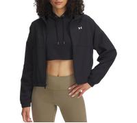 Under Armour UA Rival - Giacca in Tessuto, Taglia XS, Colore: Nero/Bianco, Nero/Bianco, XS