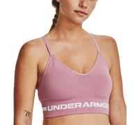 Under Armour UA Seamless Low Long Bra-PNK Top e Reggiseni S Rosa