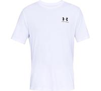 Under Armour UA Sportstyle LC SS Maglietta, Bianco, L Uomo
