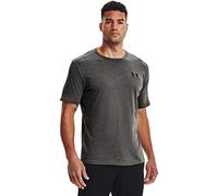 Under Armour UA Sportstyle LC SS Maglietta, Charcoal Medium Heather, M Uomo