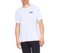 Under Armour UA Sportstyle LC SS Maglietta, Bianco, M Uomo