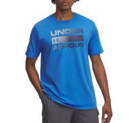 Maglia a maniche corte Under Armour Team Issue Wordmark da uomo Blu Atlantis / Washed Blu Marino M