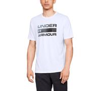 Under Armour UA TEAM ISSUE WORDMARK SS Magliette S/M Bianco