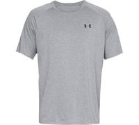 Under Armour UA Tech 2.0 SS Tee, T-Shirt Uomo, Steel Light Heather/Black, S