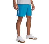 Under Armour UA Tech™ - Pantaloncini da Uomo in Tessuto Wordmark, Blu Etere/Bianco, L