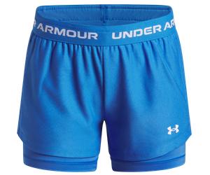 Under Armour UA Tech Play Up 2N1 Short Shorts con slip L Azzurro