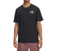 Under Armour UA TRIPLE STACK LC LOGO SS Magliette S Nero