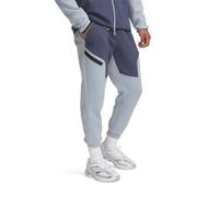 Under Armour UA Unstoppable Fleece Jogger EU, Grigio/Blu/Nero, L