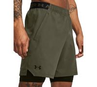 Shorts Under Armour Vanish Woven 2-in-1 da uomo Marine OD Verde / Nero / Nero S