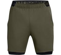 Under Armour UA Vanish Woven 2In1 STS-Grn Uomini Pantaloncini Oliva-Nero M