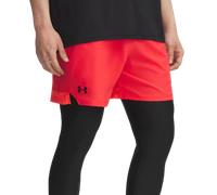 Under Armour Pantaloncini Vanish Woven 6'' Uomo Rosso, Nero Taglia S