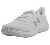 Under Armour UA W Charged Pursuit 4 Scarpe da Corsa da Donna, Bianco Bianco Argento Metallizzato, 40.5 EU
