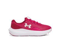 Under Armour UA W Charged Surge 4, Scarpa da Corsa Donna, Cresta Cremisi Fucsia Sfumata Bianco, 41 EU
