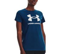 Under Armour UA W SPORTSTYLE LOGO SS-BLU Magliette XS Azzurro