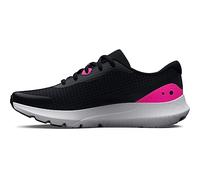 Under Armour Ua W Surge 3, Scarpa da corsa Donna, Black Black Rebel Pink, 37.5 EU