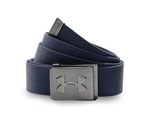 Under Armour, UA Webbing Belt, Cintura, Uomo, Blu (Academy/Graphite 408), Taglia Unica