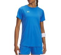 Maglia a maniche corte Under Armour Challenger Training da donna Blu Atlantis / High Vis Giallo M