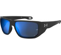 Under Armour UAATTACK2 807/7N, Nero, Plastic, Uomini occhiali da sole 63