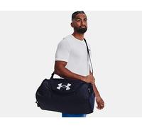 Under Armour Undeniable 5.0 Borsone piccolo OSFA, Blu navy medio-argento metallizzato, Small