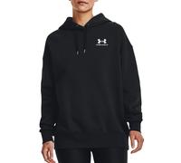 Under Armour Felpa con Cappuccio Essential Overhead, Black M