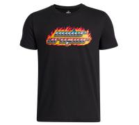 Under Armour Under Armour Flame SS Magliette L Nero