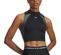 Under Armour Under Armour HeatGear Rib Women Canotte e Top M Nero