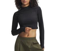 Under Armour Under Armour Meridian Suede Effect Magliette a maniche lunghe L Nero