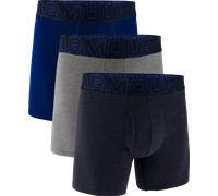 Under Armour Men's Performance Cotton 6" 3 Pack Solid Boxer Briefs