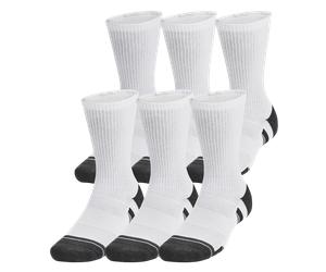 Under Armour Under Armour Performance Tech 6-Pack Crew Socks Calze M Bianco