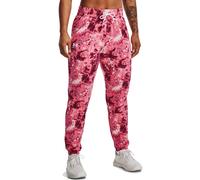 Under Armour Under Armour Rival Terry Print Jogger Pantaloni L Rosa