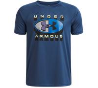 Under Armour Tech Graphic Short Sleeve T-shirt Blu 10-12 Years Ragazzo