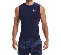 Under Armour Heatgear Comp Canottiera Uomini-Blu Scuro,Bianco in blu scuro, Taglia: S