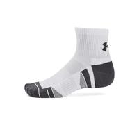 Under Armour Performance Tech Quarter Calzini Da Tennis Confezione 3 - Bianco