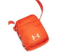 Under Armour Unisex Essential Lite Crossbody, Borsa a tracolla idrorepellente piccola e leggera, Borsello con 2 tasche con cerniera e cinghie regolabile,Surplus Orange/Orange Base,OSFM