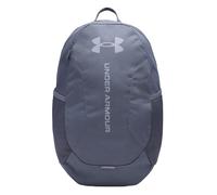 Under Armour Unisex Hustle Lite Backpack, Zaino sportivo resistente e con design idrorepellente, Zaino palestra pratico con pannello inferiore rinforzato,Castlerock/Steel,OSFM