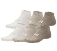 Under Armour Unisex UA Essential 6pk Low Calze XL Marrone